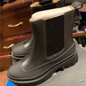 Coach Jayla Leather Chelsea Bootie CM770